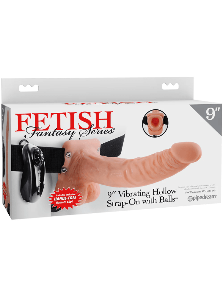 Fetish Fantasy Hollow Strap-On & Balls Set