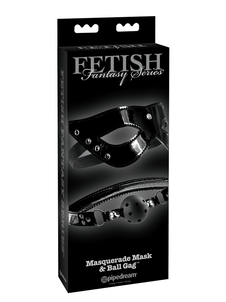 Fetish Fantasy Masquerade Mask & Ball Gag