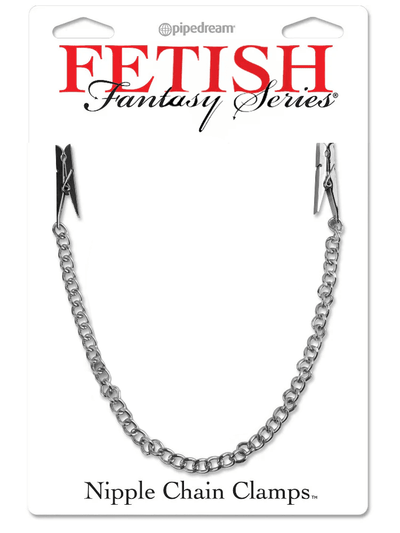 Fetish Fantasy Nipple Chain Clamps