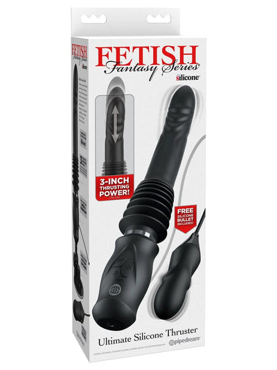 Fetish Fantasy Series Ultimate Silicone Thruster - Black