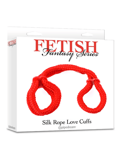 Fetish Fantasy Silk Rope Love BDSM Cuffs