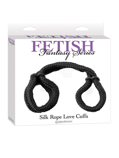 Fetish Fantasy Silk Rope Love BDSM Cuffs