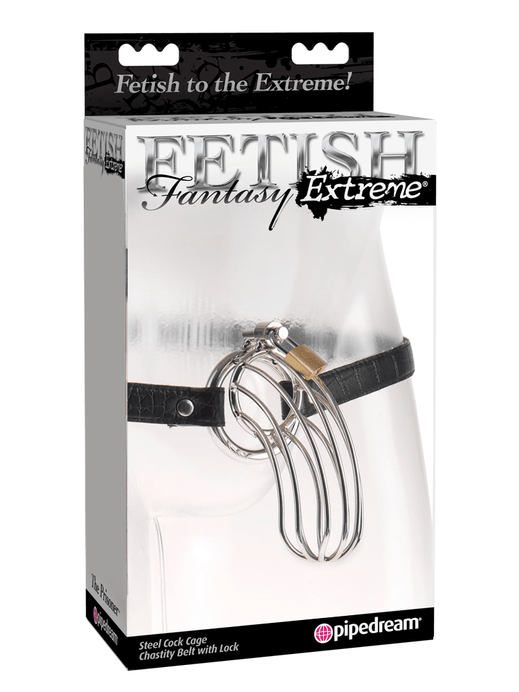 Fetish Fantasy The Prisoner Metal Cock Cage