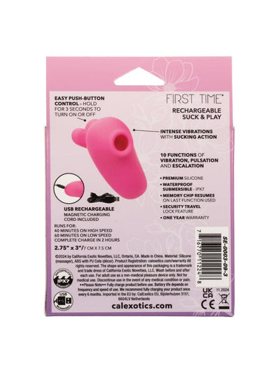 First Time Rechargeable Suck & Play