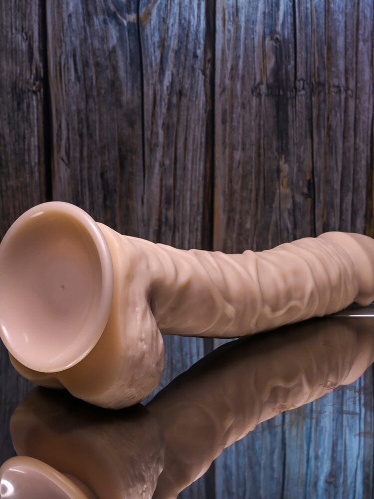 FlexSkin Light True Feel 10” Poseable Realistic Dildo