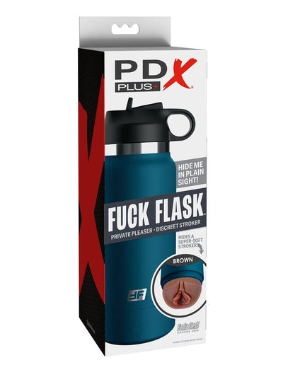 Fuck Flask Private Pleaser Dark Realistic Discreet Stroker