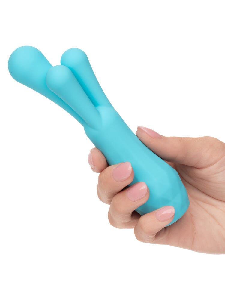 Gia Triple Teaser Silicone Rechargeable Clitoral Stimulator