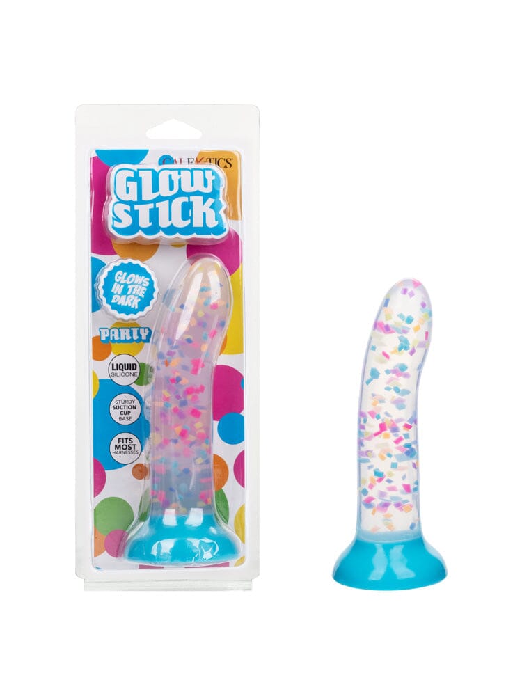 Glow Stick Silicone Glow-In-The-Dark G-spot Party Dong