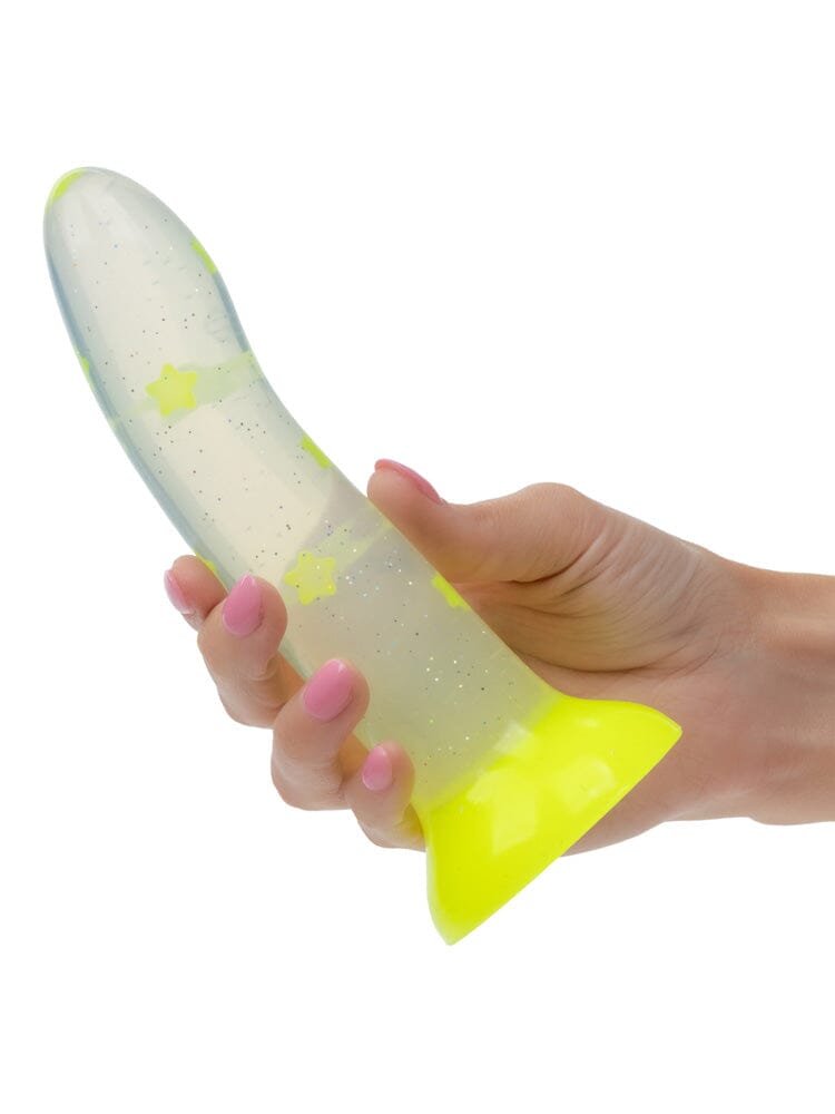Glow Stick Silicone Glow-In-The-Dark G-spot Star Dong