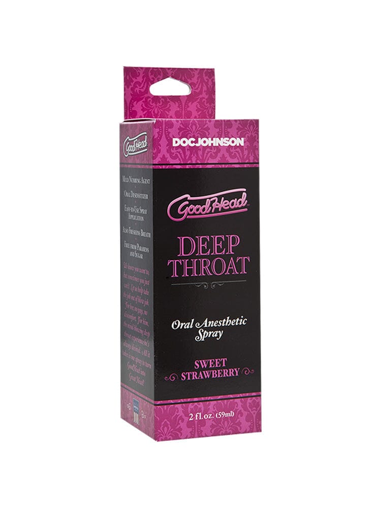 GoodHead Deep Throat Spray - Sweet Strawberry