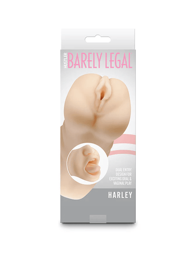 Hustler Barely Legal Harley Dual Entry Pocket Pussy Stroker