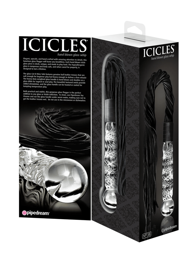 Icicles No. 38 Dildo Flogger