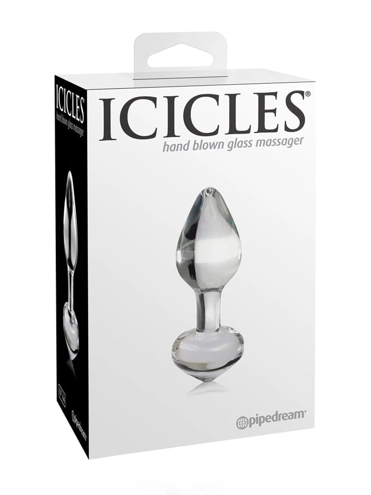 Icicles No. 44 Hand Blown Glass Butt Plug