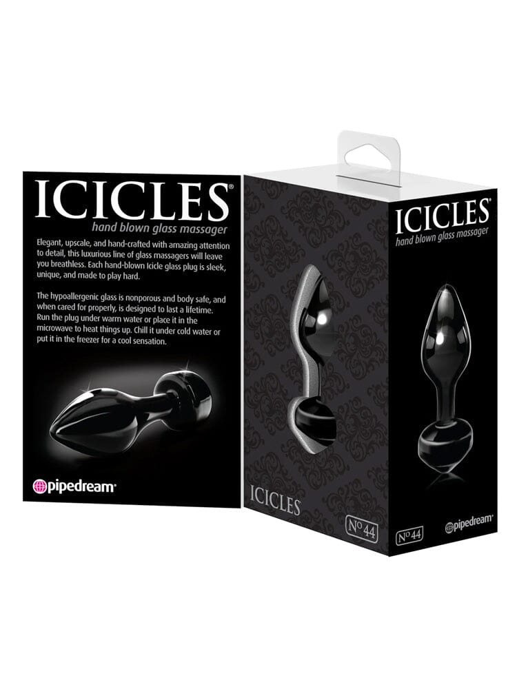 Icicles No. 44 Hand Blown Glass Butt Plug