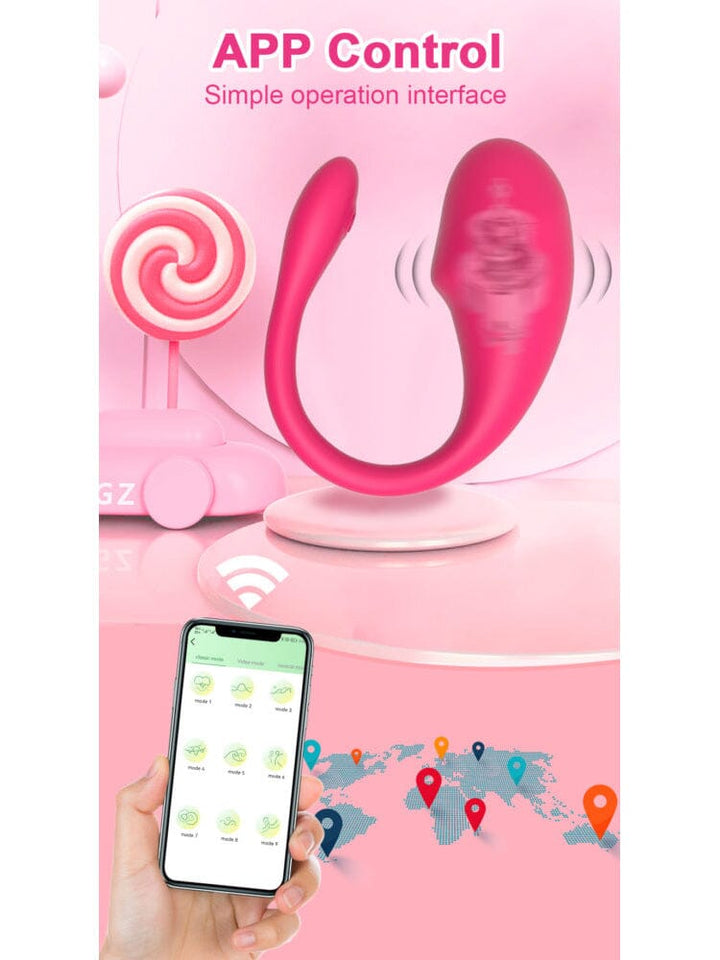 Jumping Egg Silicone Wearable Vibrator with App Control