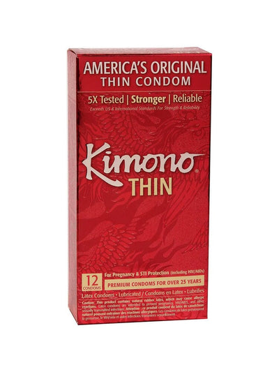 Kimono Thin Premium Latex Condoms