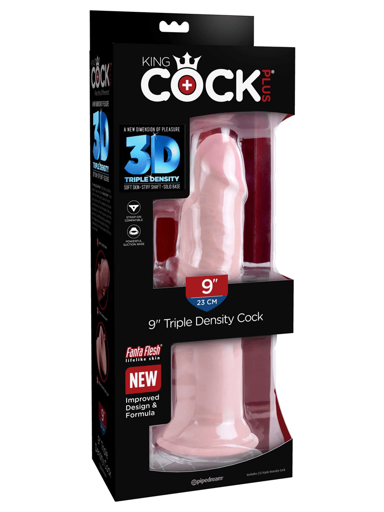 King Cock Plus Triple Density Dildo