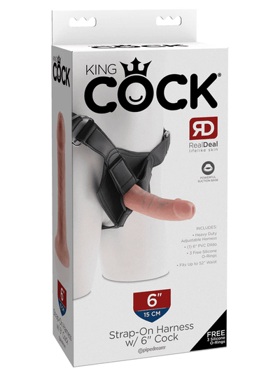 King Cock Strap-On Harness Set