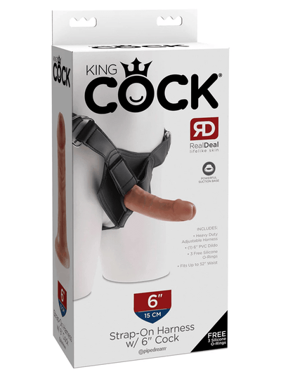 King Cock Strap-On Harness Set