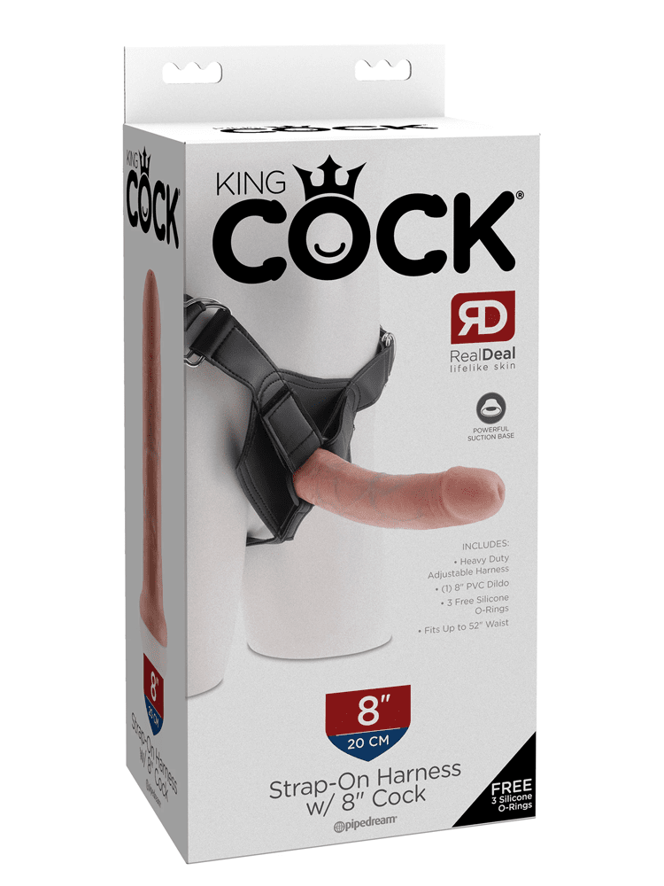King Cock Strap-On Harness Set