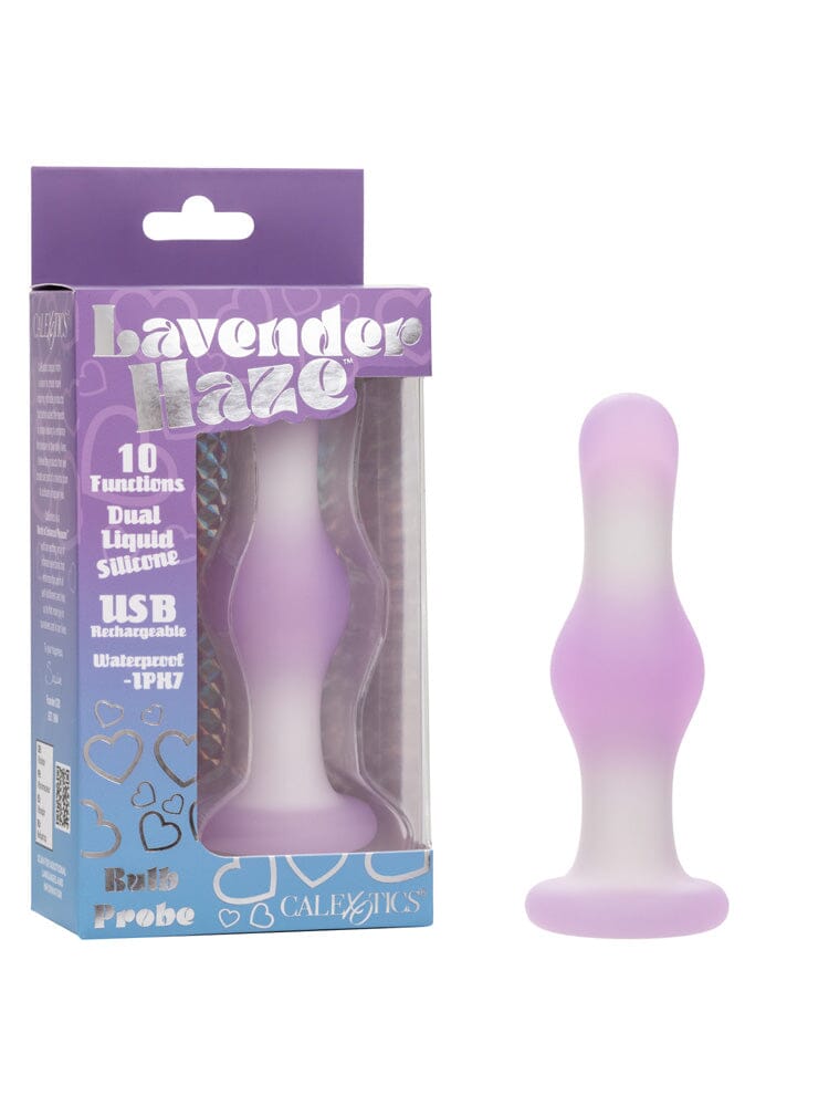 Lavender Haze Bulb Silicone Rechargeable Anal Probe