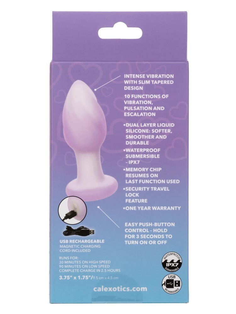 Lavender Haze Ridge Silicone Rechargeable Anal Probe