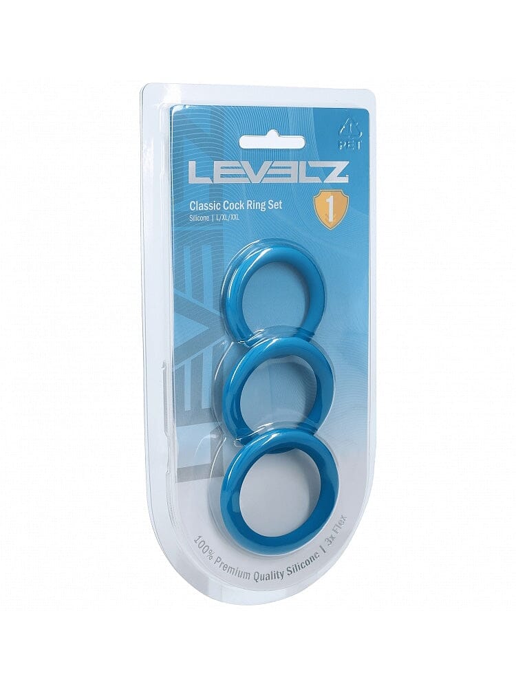 Levelz Flexible Silicone Ball Strap - Blue