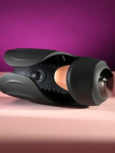 Lick The Tip Tongue Flicking Silicone Rechargeable Stroker