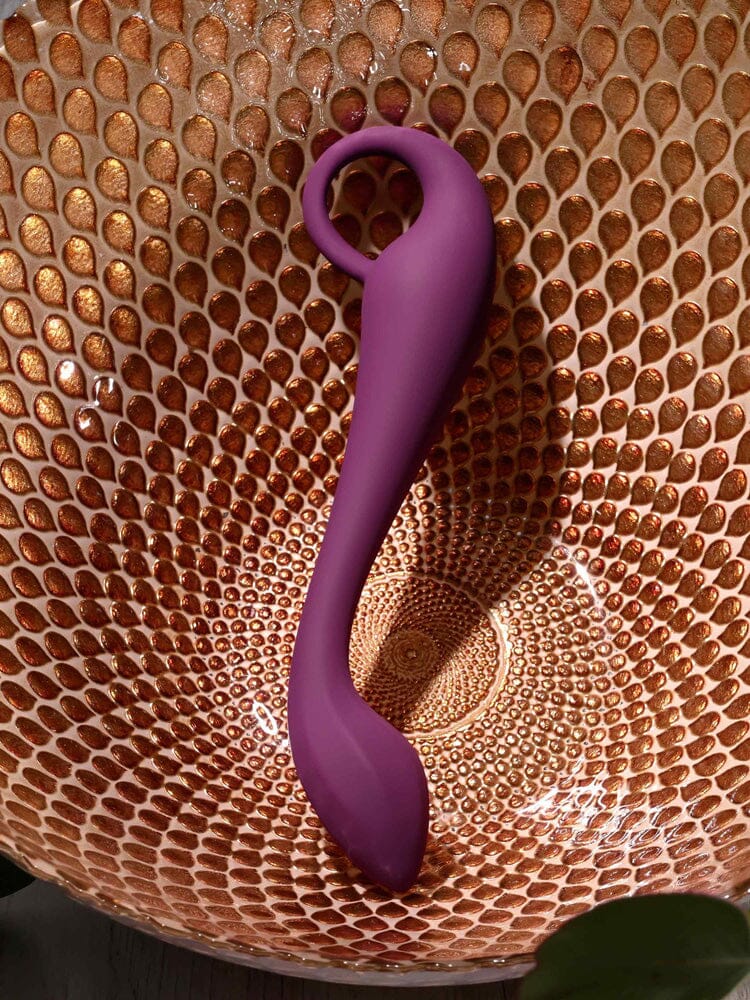 Lochness G Purple Flexible Silicone G-Spot Vibrator