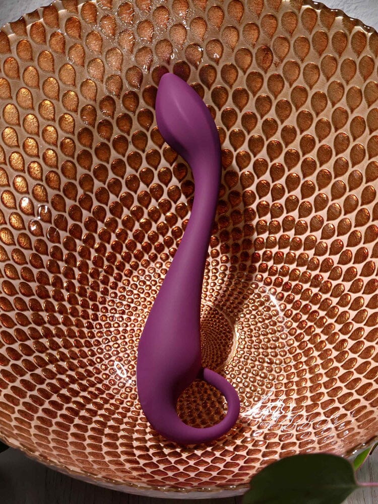 Lochness G Purple Flexible Silicone G-Spot Vibrator