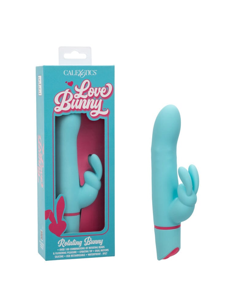 Love Bunny Waterproof Silicone Rotating Rabbit Vibrator