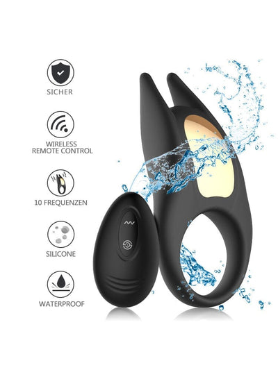 Lucas II Remote Control Cock Ring