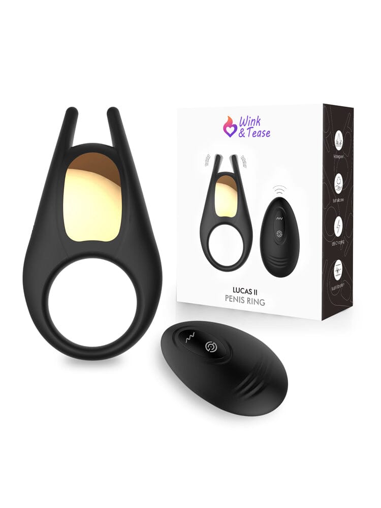 Lucas II Remote Control Cock Ring