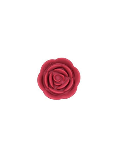 Lux Active Champion Silicone Beaded Red Rose Plug 8 inch