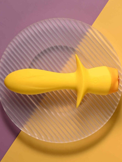 Mellow Yellow Rechargeable Silicone Waterproof Anal Probe