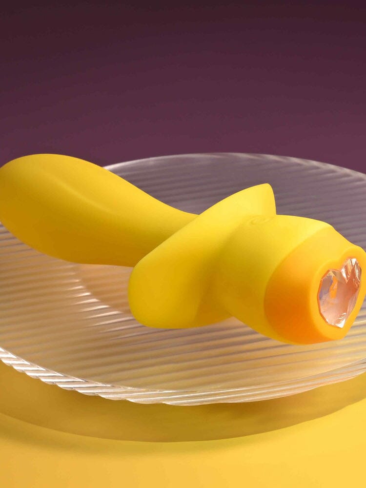 Mellow Yellow Rechargeable Silicone Waterproof Anal Probe