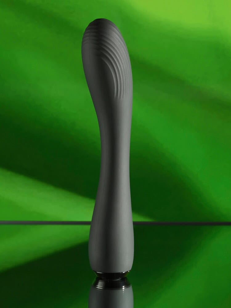 Midnight Magic Black Rechargeable Silicone G-Spot Vibrator