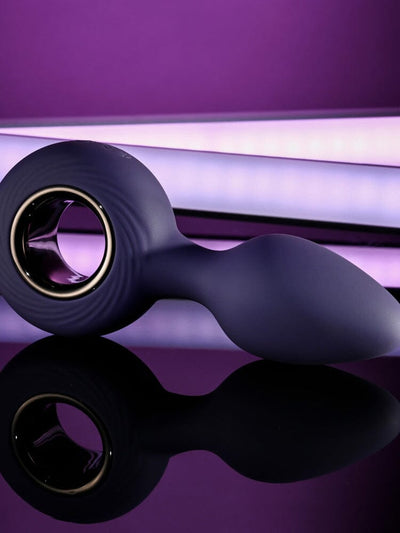 My Precious Silicone Rechargeable Purple Anal Plug