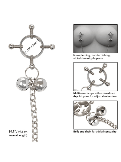 Nipple Grips 4-Point Bell Nipple Clamps