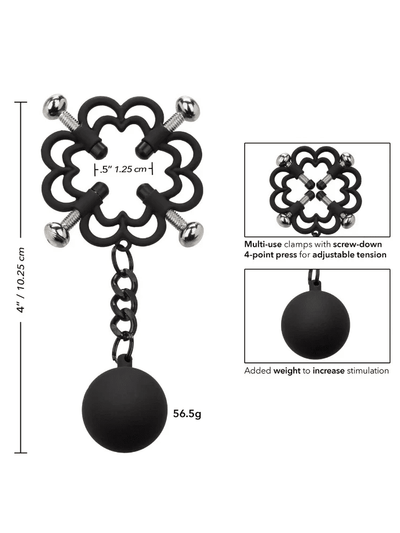 Nipple Grips Power Grip Weighted Press