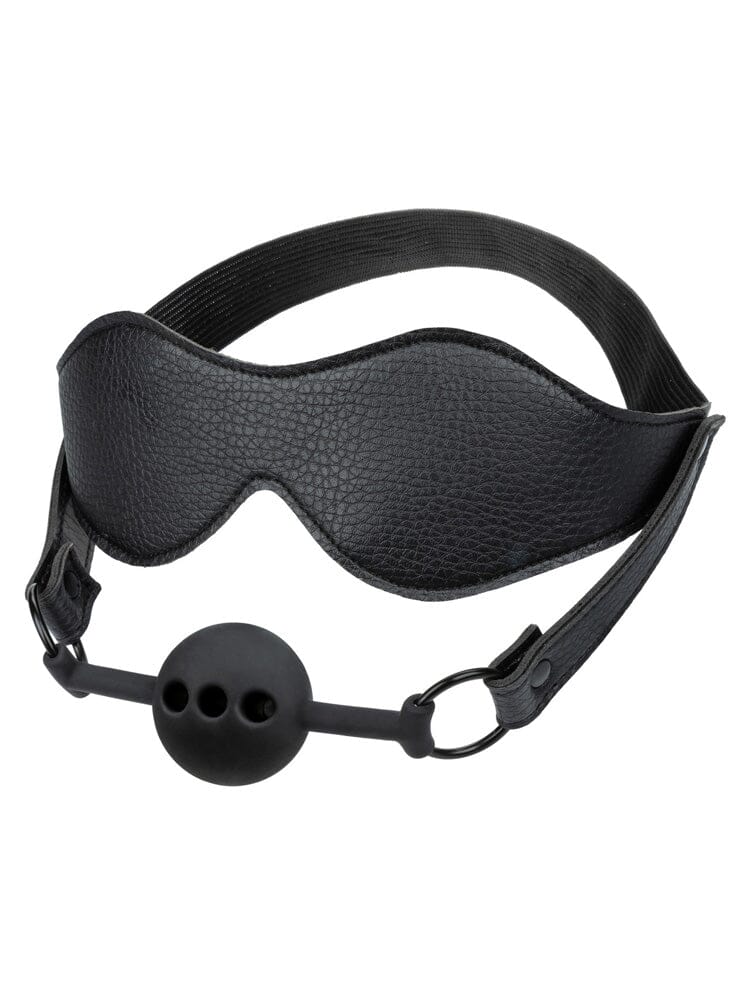 Nocturnal Collection Eye Mask & Breathable Ball Gag