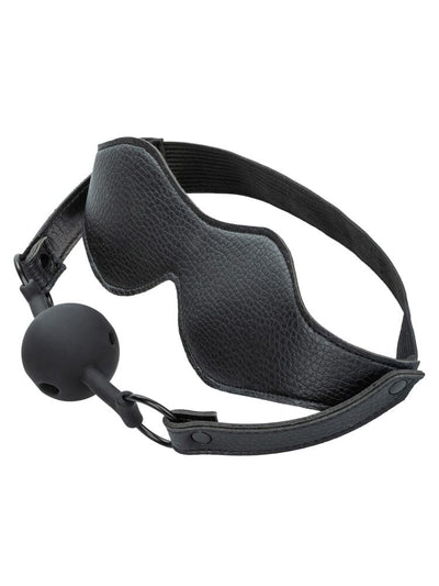 Nocturnal Collection Eye Mask & Breathable Ball Gag