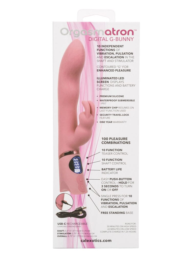 Orgasmatron Silicone Digital G-Bunny G-Spot Rabbit Vibrator