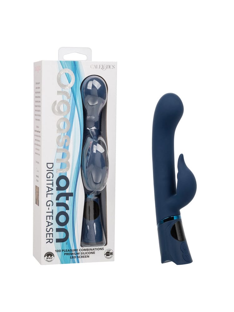 Orgasmatron Silicone Digital G-Teaser G-Spot Rabbit Vibrator