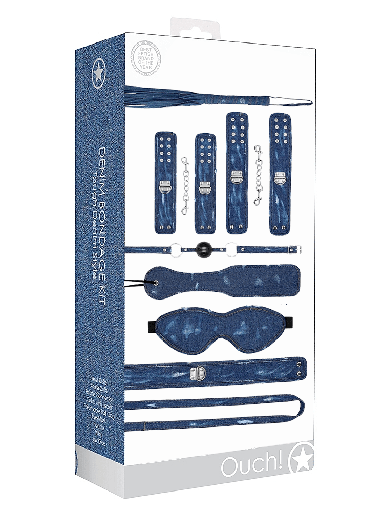 OUCH! Denim Lover’s Restraint Bondage Kit