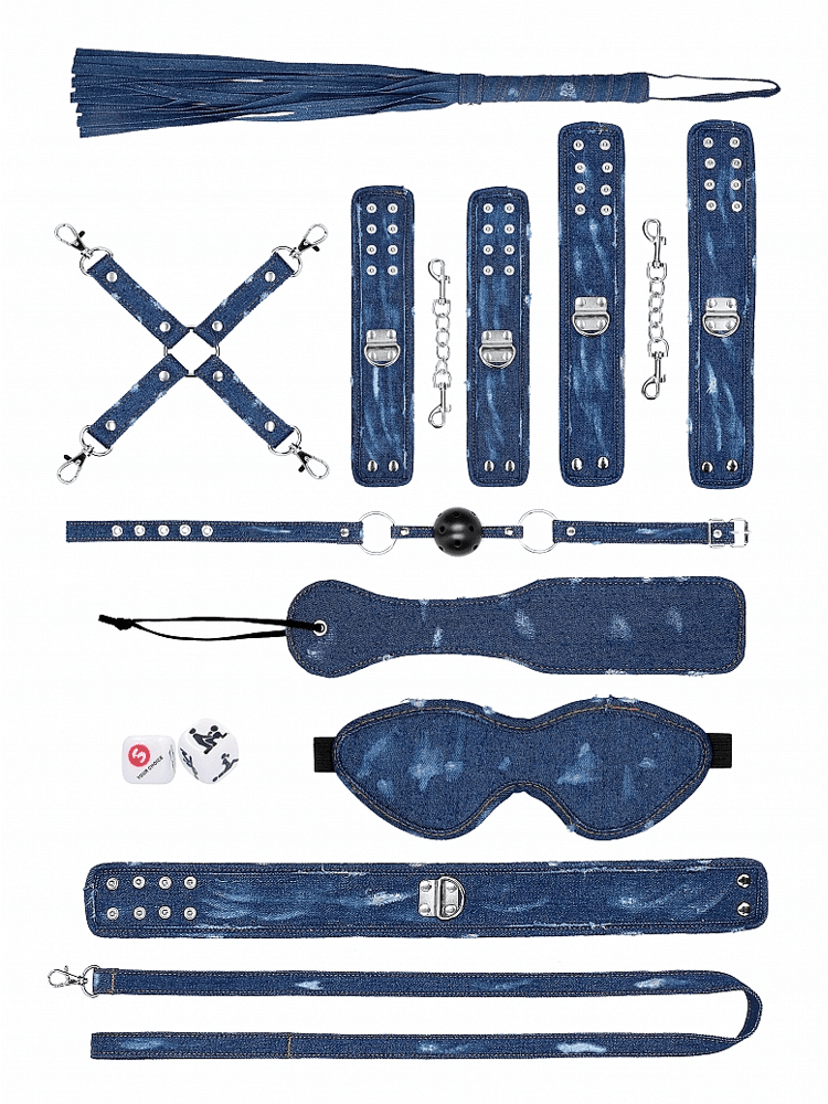 OUCH! Denim Lover’s Restraint Bondage Kit