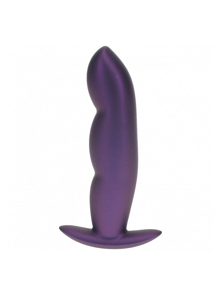 OUCH! Finger Metallic Purple Silicone Anal Plug Anal Toys Shots America