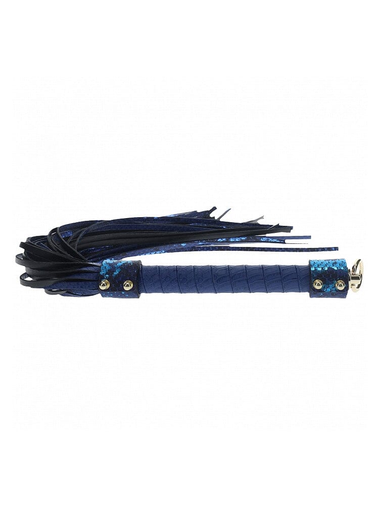 Ouch! International Florence Collection Blue Flogger