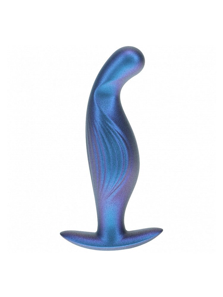 OUCH! P-Spot Metallic Blue Silicone Anal Plug Anal Toys Shots America