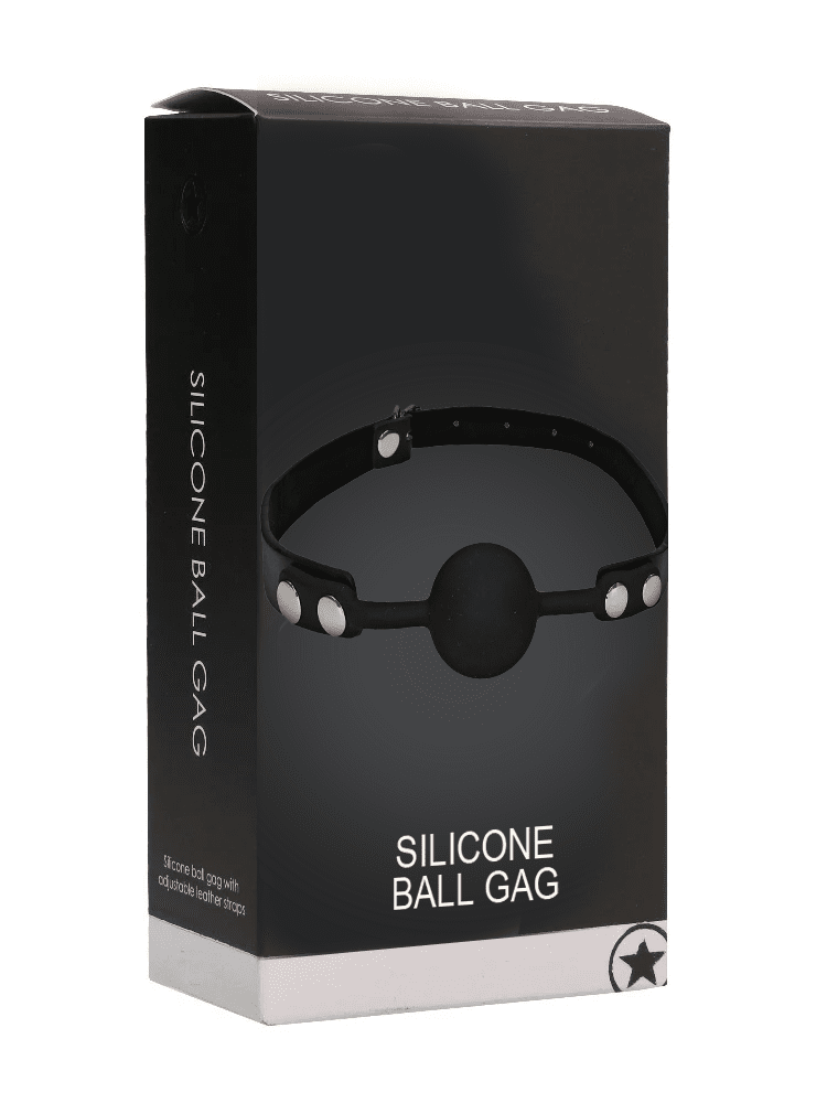 OUCH! Silicone Solid Bondage Ball Gag